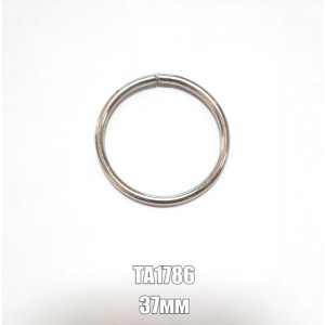 Кольца, кольца карабины ТА1786 кольцо 37мм никель